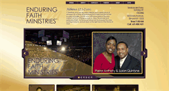Desktop Screenshot of enduringfaithministries.org